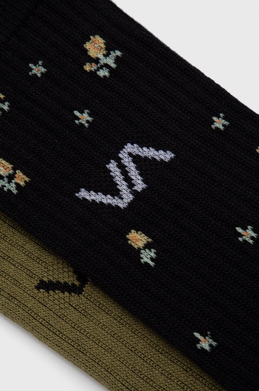 

Шкарпетки RVCA чоловічі колір чорний