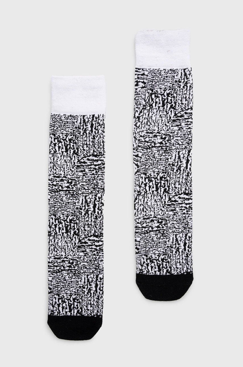 

Чорапи Volcom мъжко в бяло, Бял