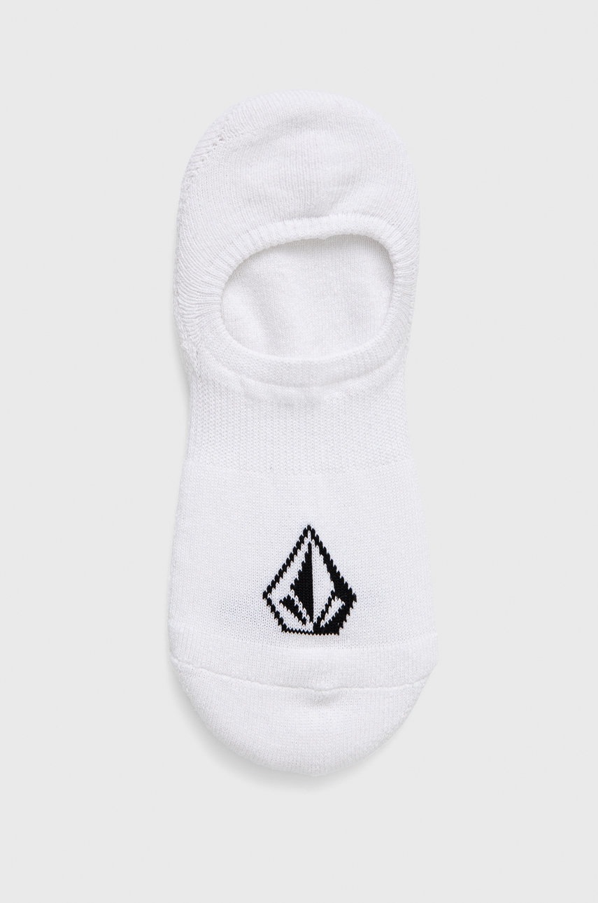 

Чорапи Volcom (3 чифта) мъжки в бяло, Бял