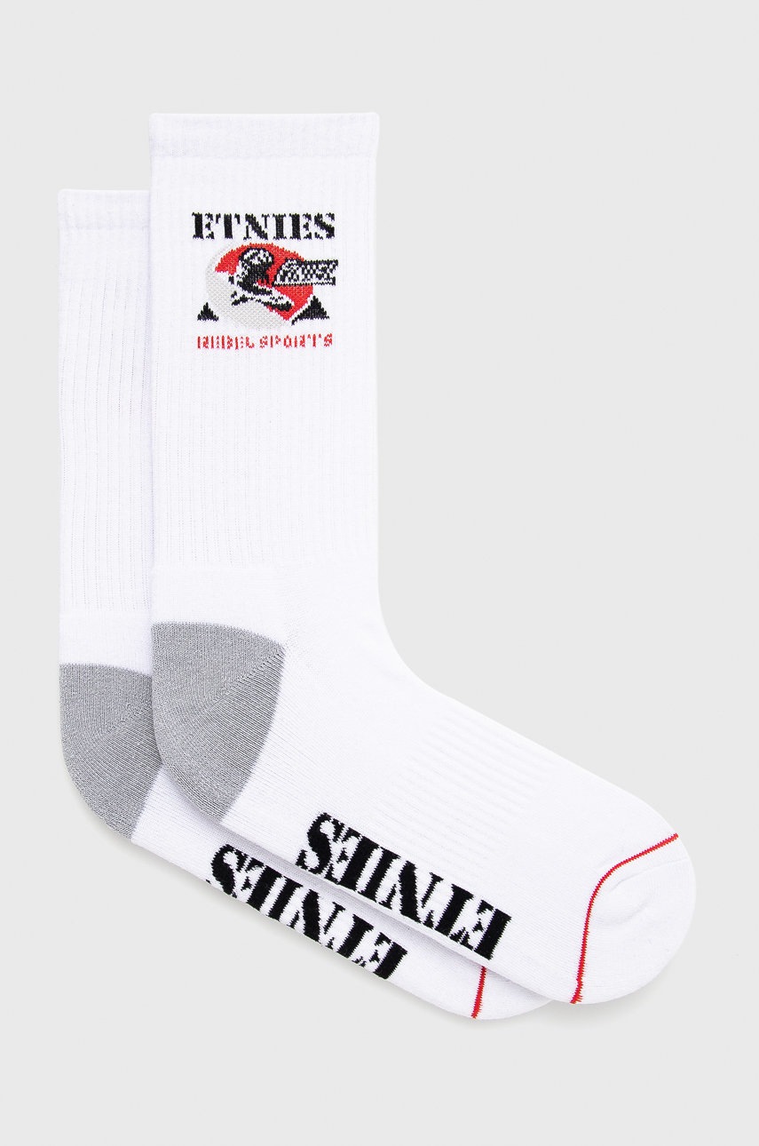 

Чорапи Etnies в бяло, Бял