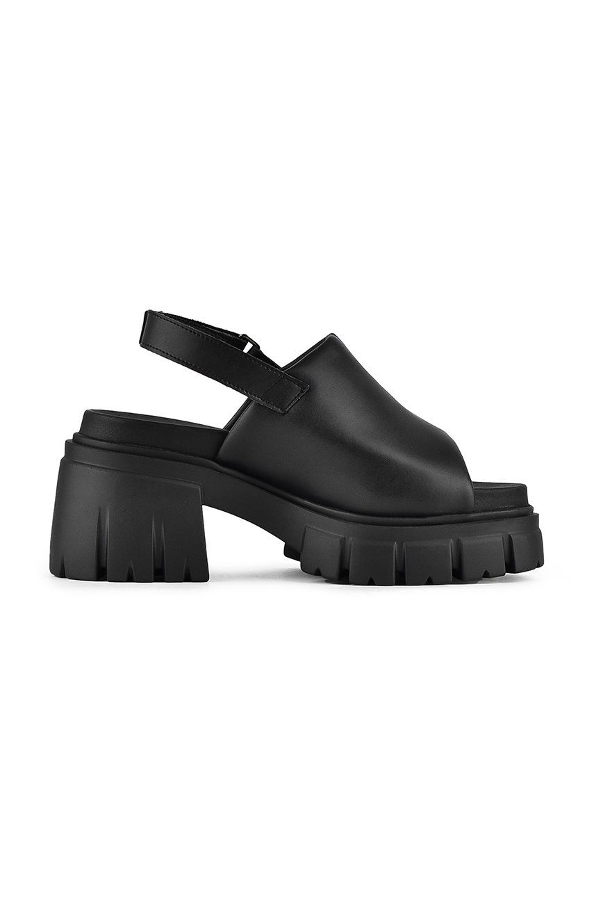 Altercore sandale femei, culoarea negru, cu toc drept 2022 ❤️ Pret Super answear imagine noua 2022