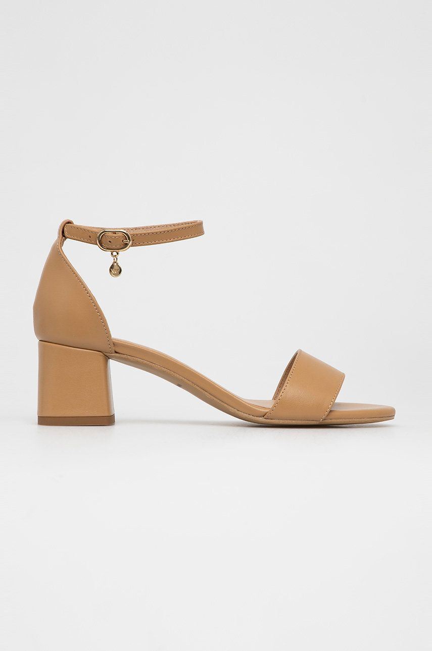 Wojas sandale de piele culoarea maro 2022 ❤️ Pret Super answear imagine noua 2022