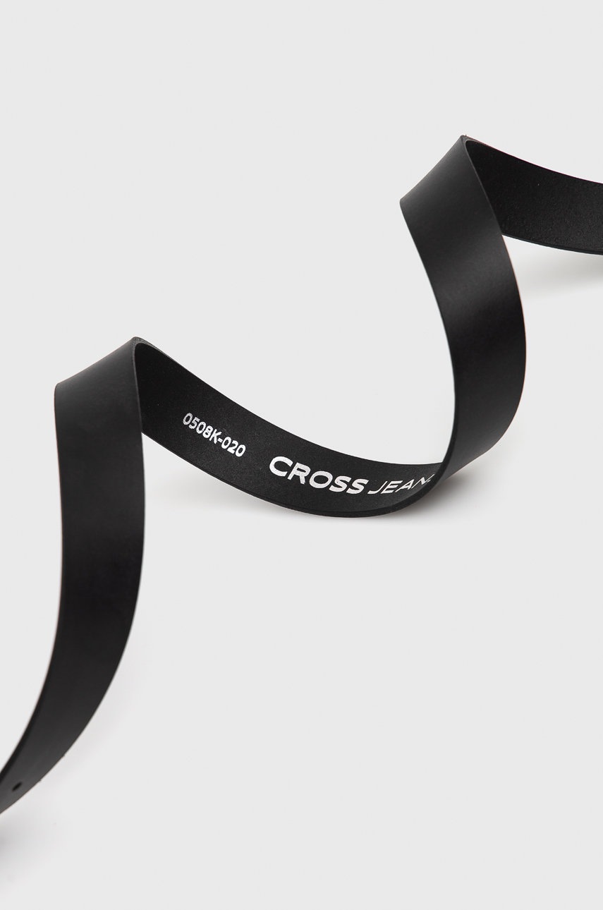

Кожаный ремень Cross Jeans женский цвет чёрный