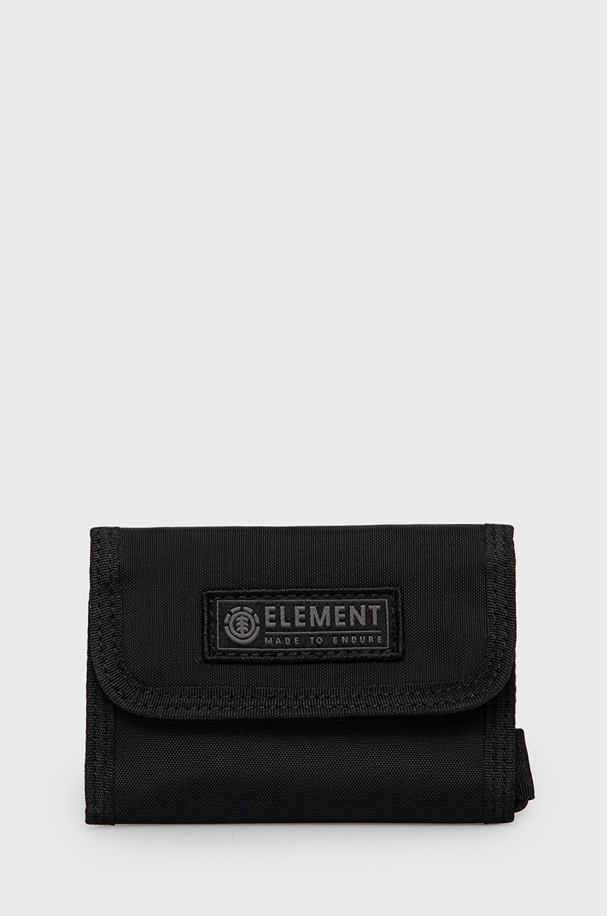 

Портфейл Element мъжки в черно, Черен