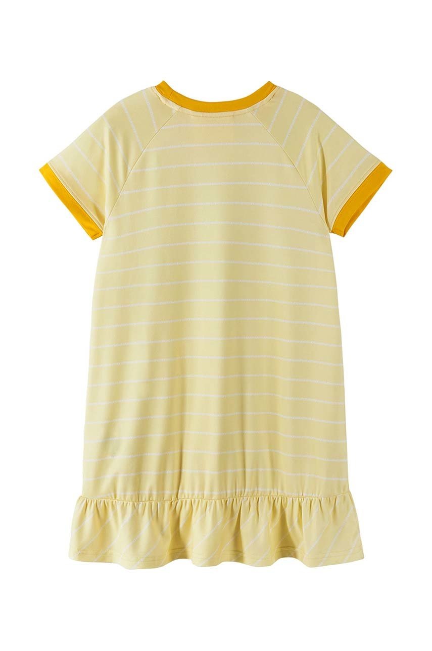 

Детское платье Reima Tuulonen цвет жёлтый mini oversize