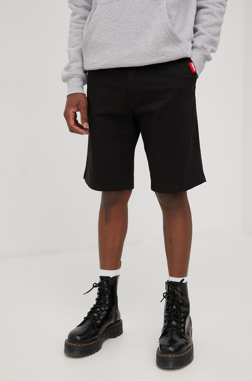 

Къси панталони Prosto Gump в черно, Черен