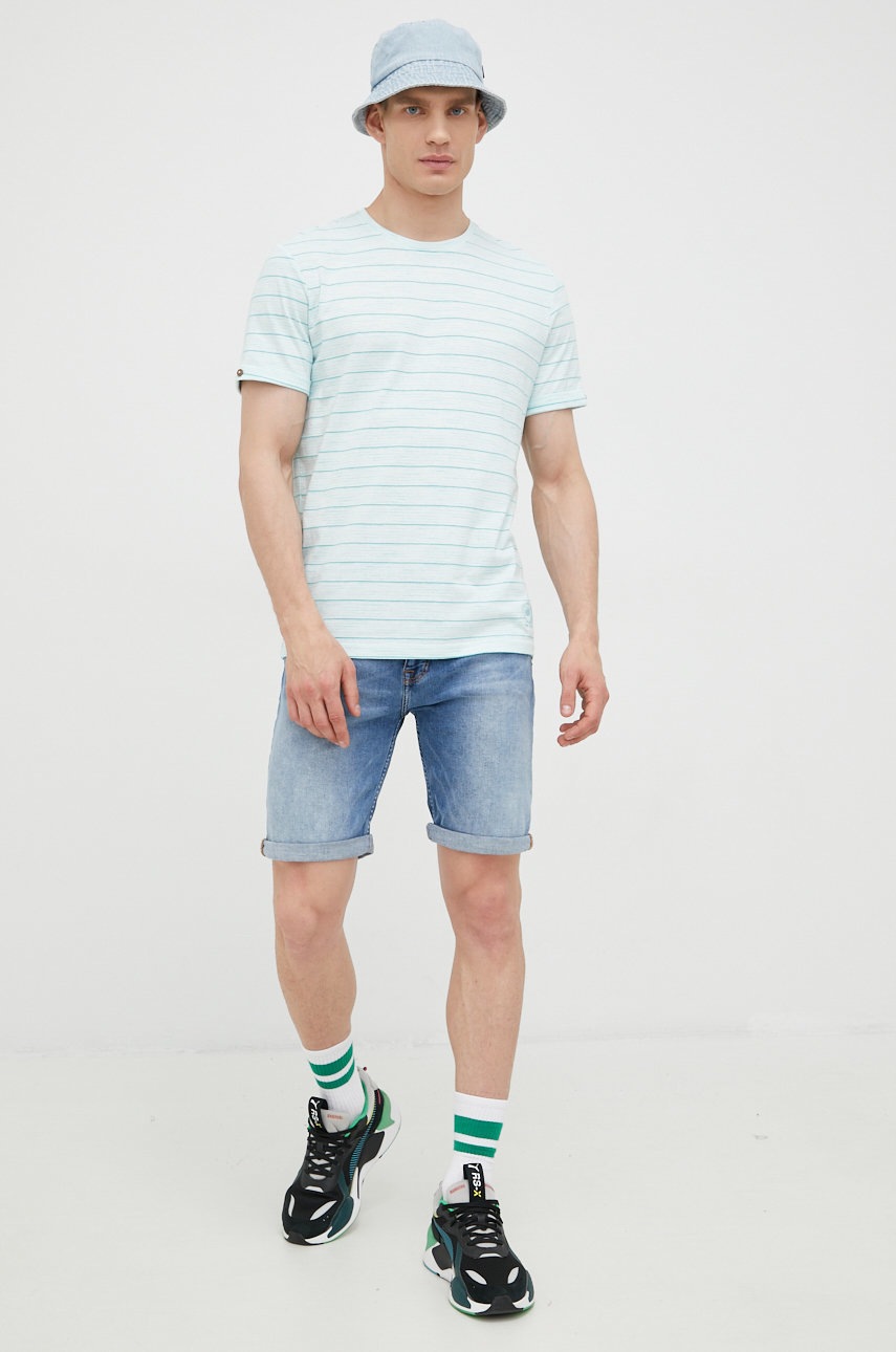 

Дънкови къси панталони Cross Jeans, Син