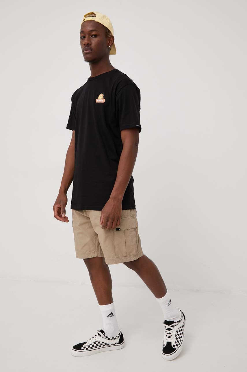 

Хлопковые шорты Volcom мужские цвет бежевый