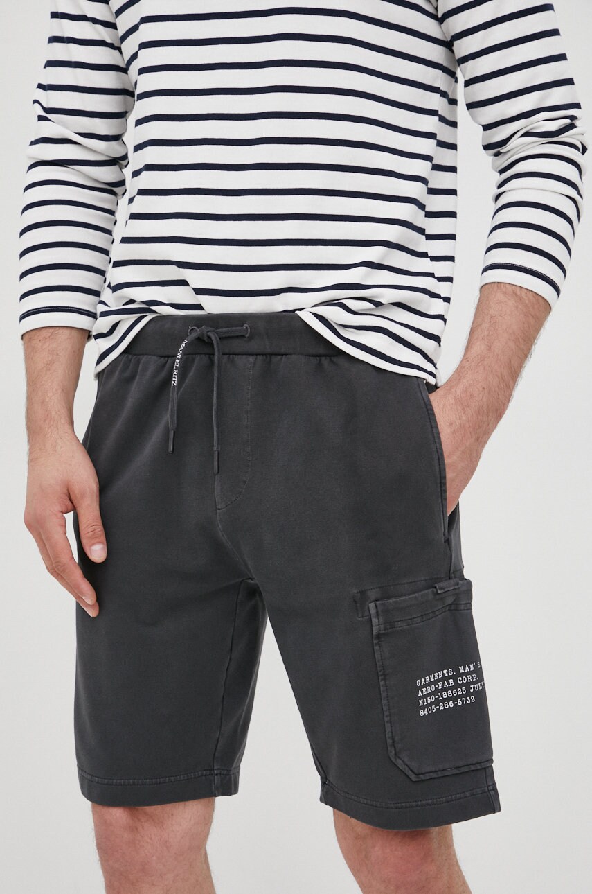 Manuel ritz pantaloni scurti barbati, culoarea gri