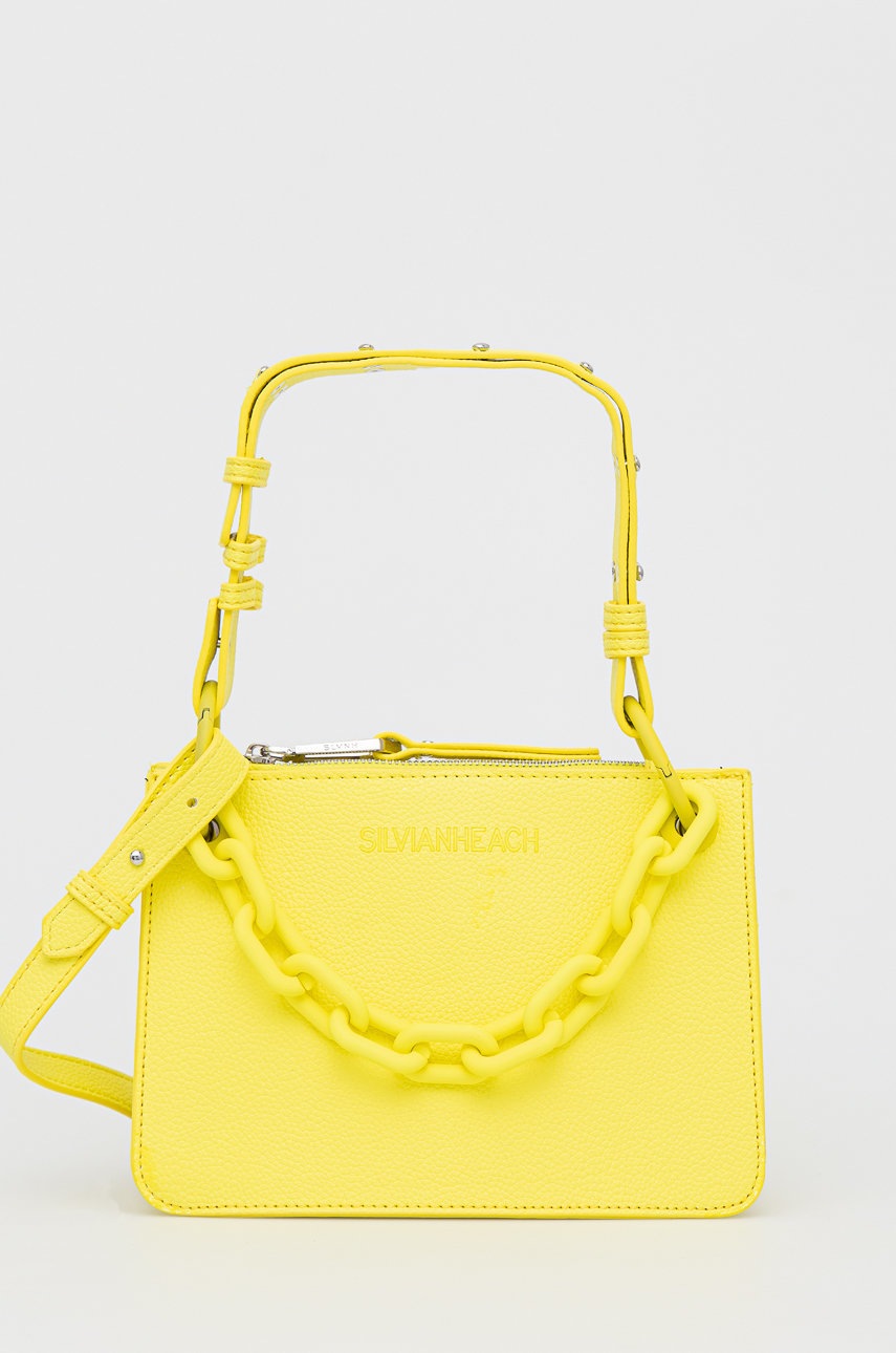 

Чанта Silvian Heach в жълто, Жълт