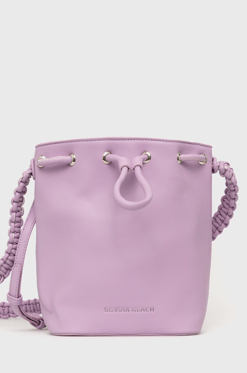 Silvian Heach poseta culoarea violet answear.ro