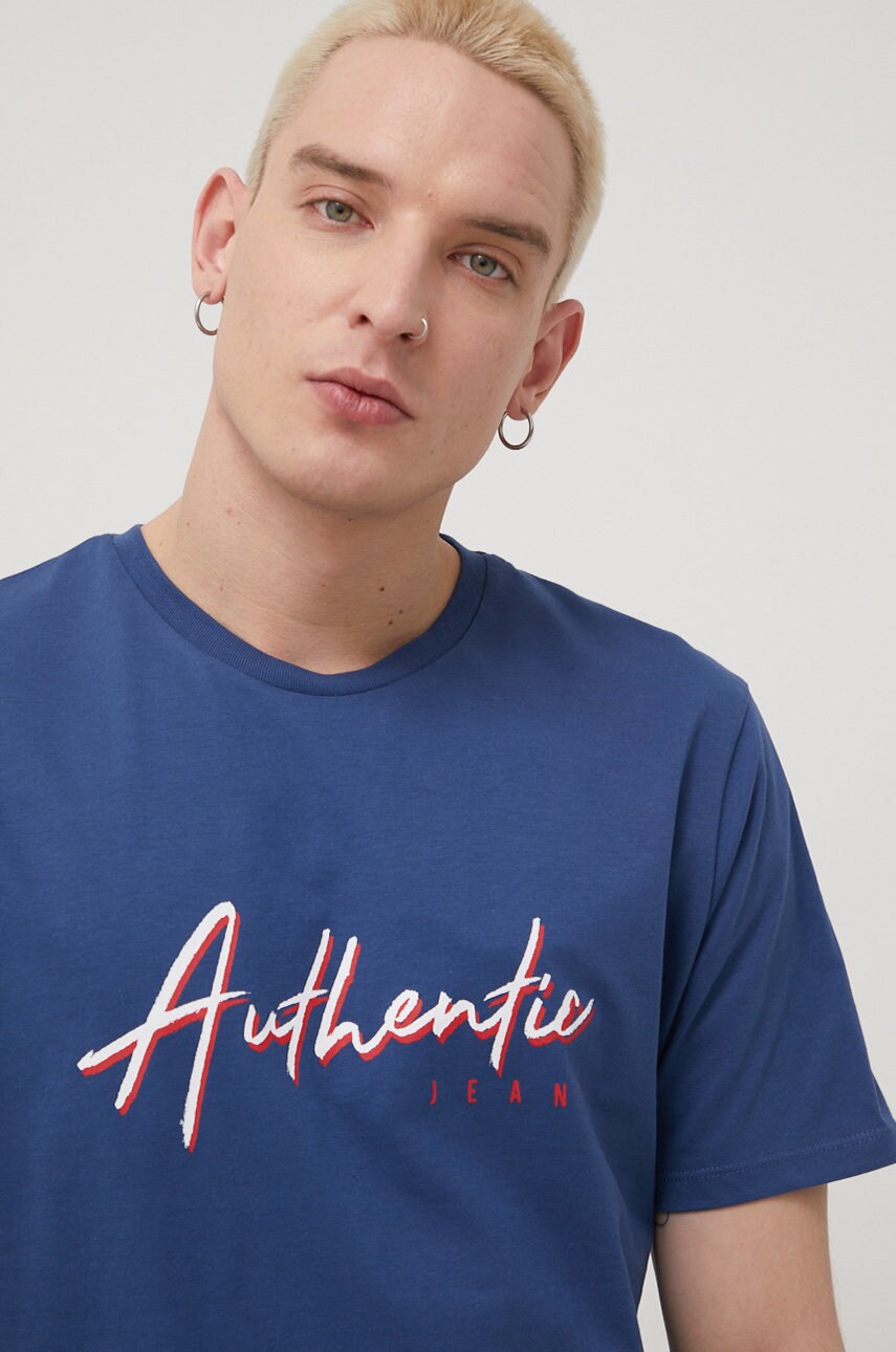 Cross jeans tricou din bumbac cu imprimeu