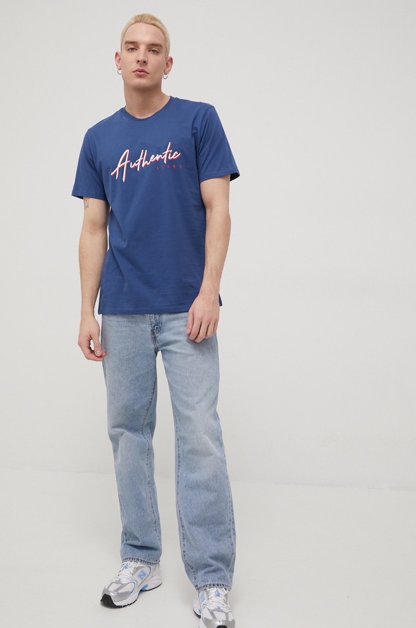 

Бавовняна футболка Cross Jeans з принтом