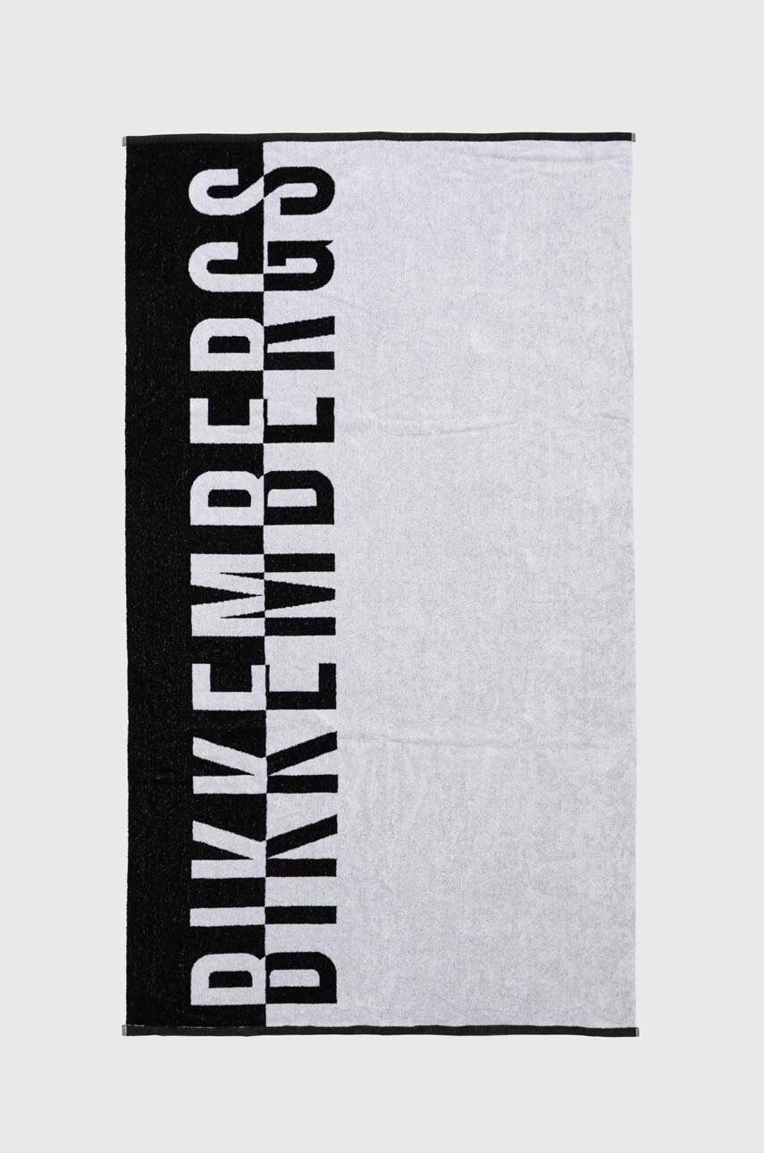 

Памучна кърпа Bikkembergs в бяло, Бял