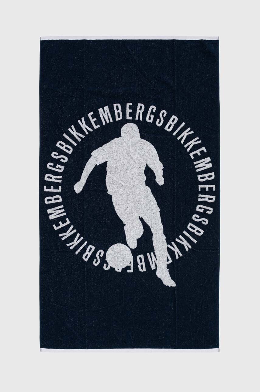 

Памучна кърпа Bikkembergs в тъмносиньо, Тъмносин