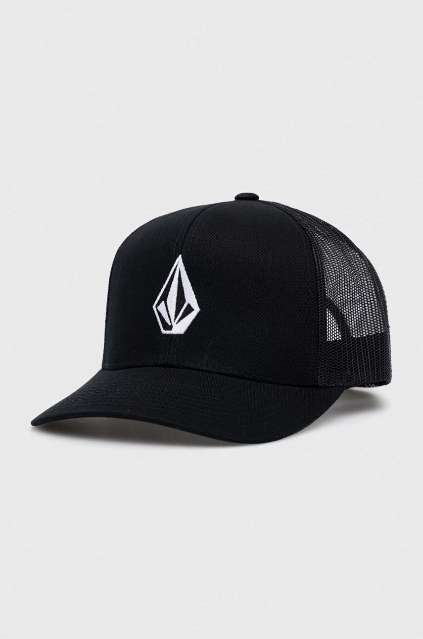 Volcom Sapca Culoarea Negru, Cu Imprimeu