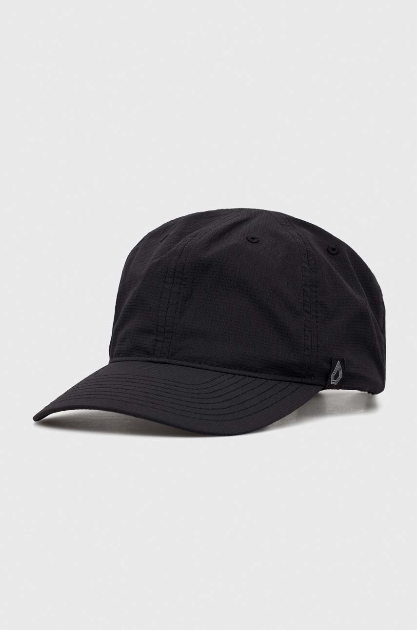 

Кепка Volcom колір чорний однотонна