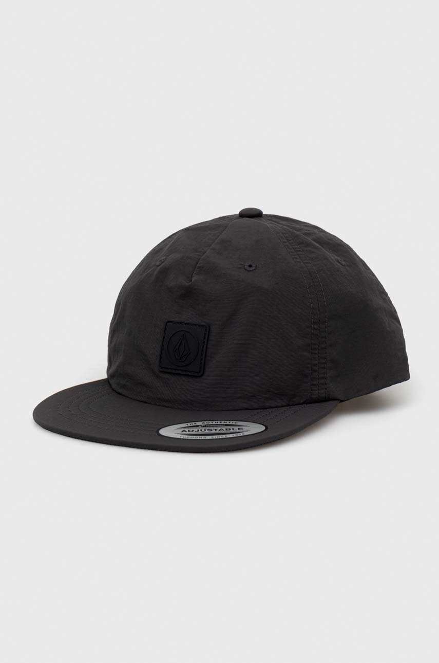 

Кепка Volcom колір чорний однотонна