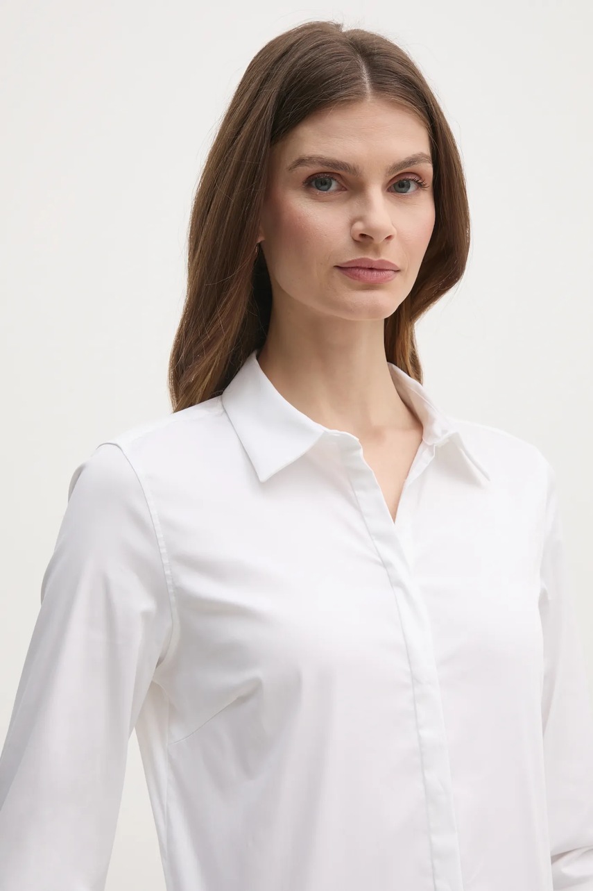 Πουκάμισο Mos Mosh χρώμα: μπεζ, 144070 φωτογραφία