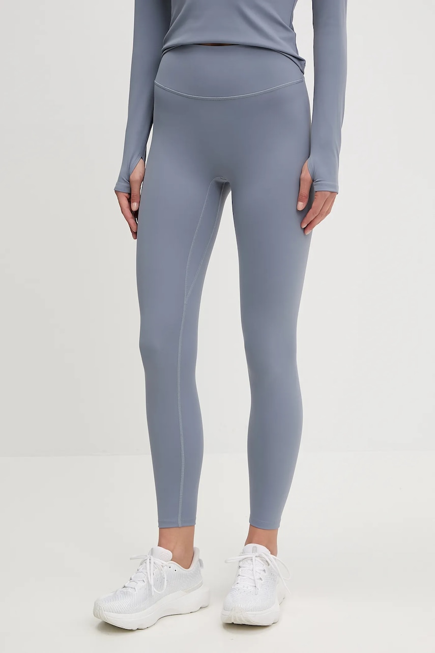 Joy in me jambiere de yoga Oneness Ease culoarea negru, uni, Oneness Ease 7/8