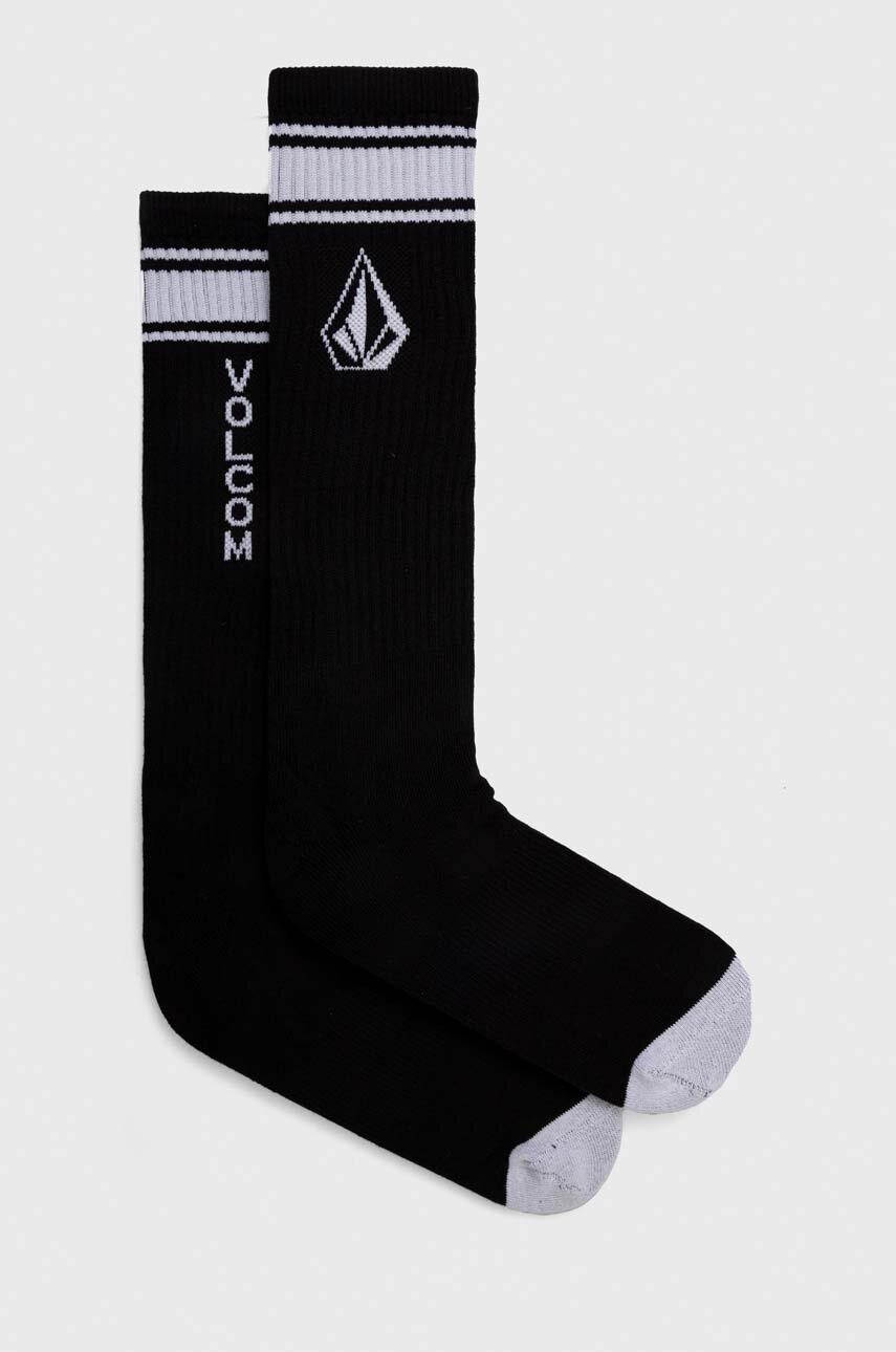 

Чорапи Volcom в черно, Черен