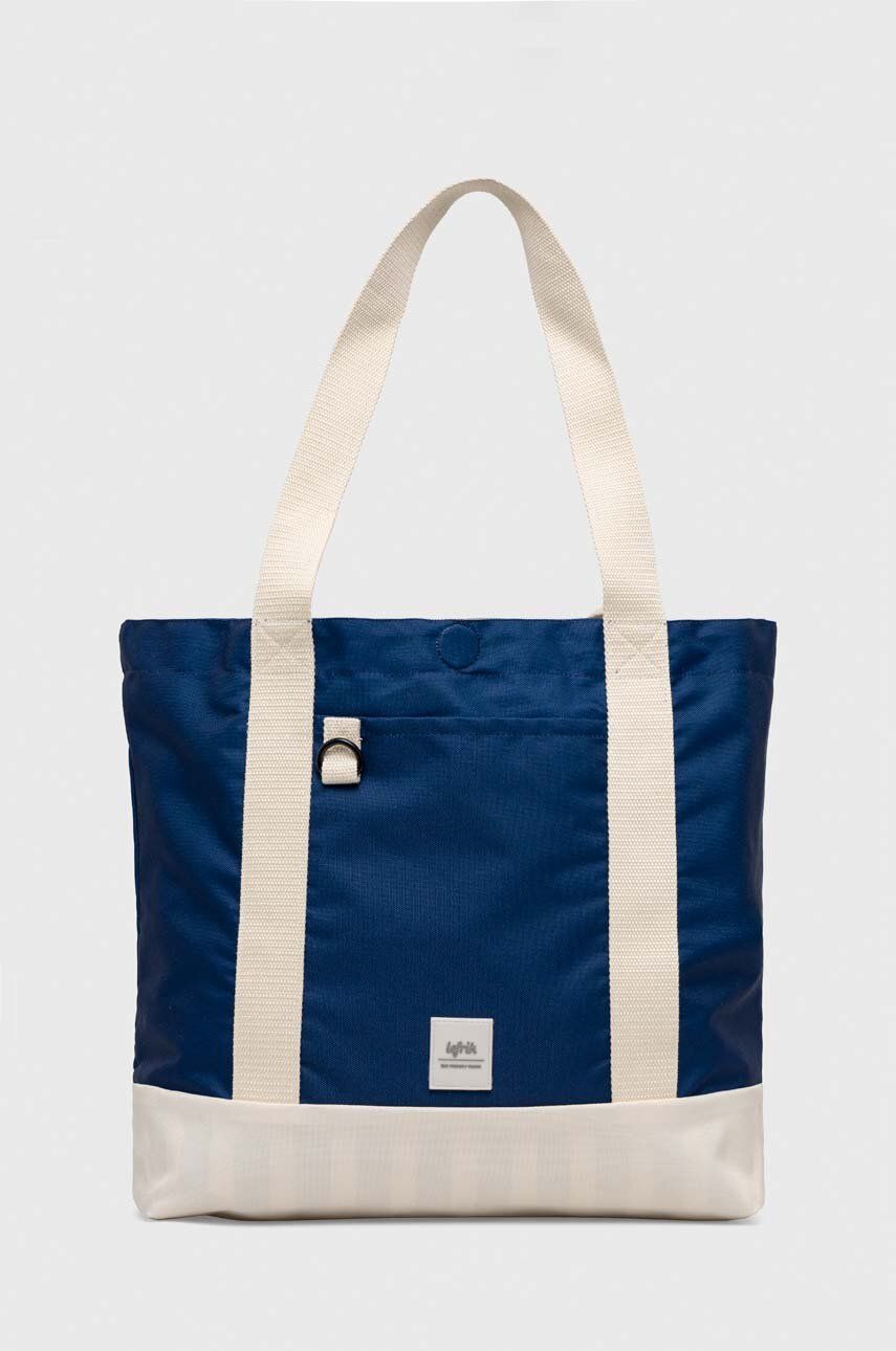 Oboustranná kabelka Lefrik tmavomodrá barva - námořnická modř -  100 % Recyklovaný polyester