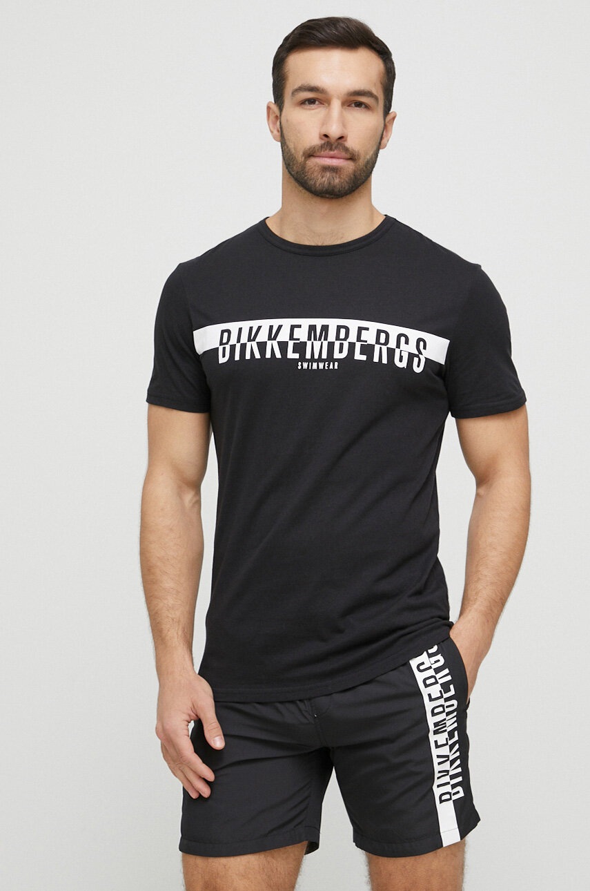 

Bikkembergs цвет чёрный с принтом