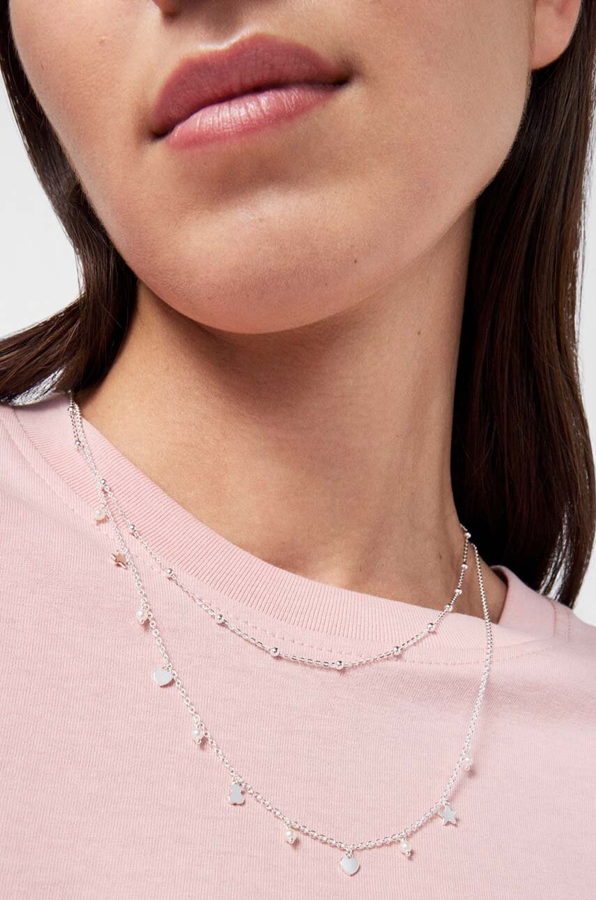 Stříbrný náhrdelník Tous Chain