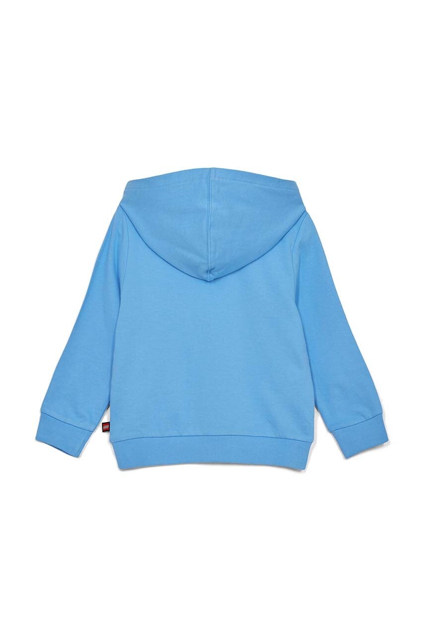 Детская хлопковая кофта Lego с капюшоном с принтом Детская хлопковая кофта Lego с капюшоном с принтом