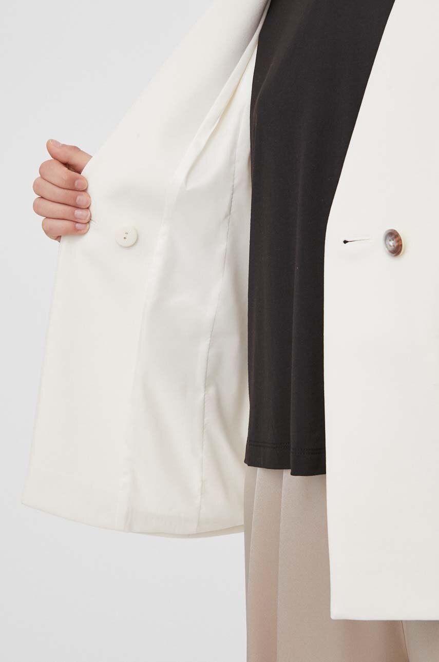 Σακάκι Mos Mosh χρώμα: μπεζ φωτογραφία