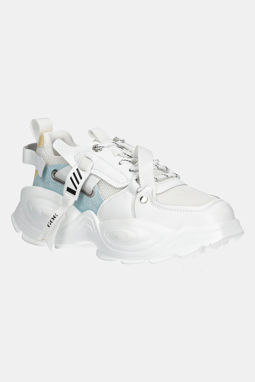 GOE sneakers femei, culoarea alb, NN2N4039