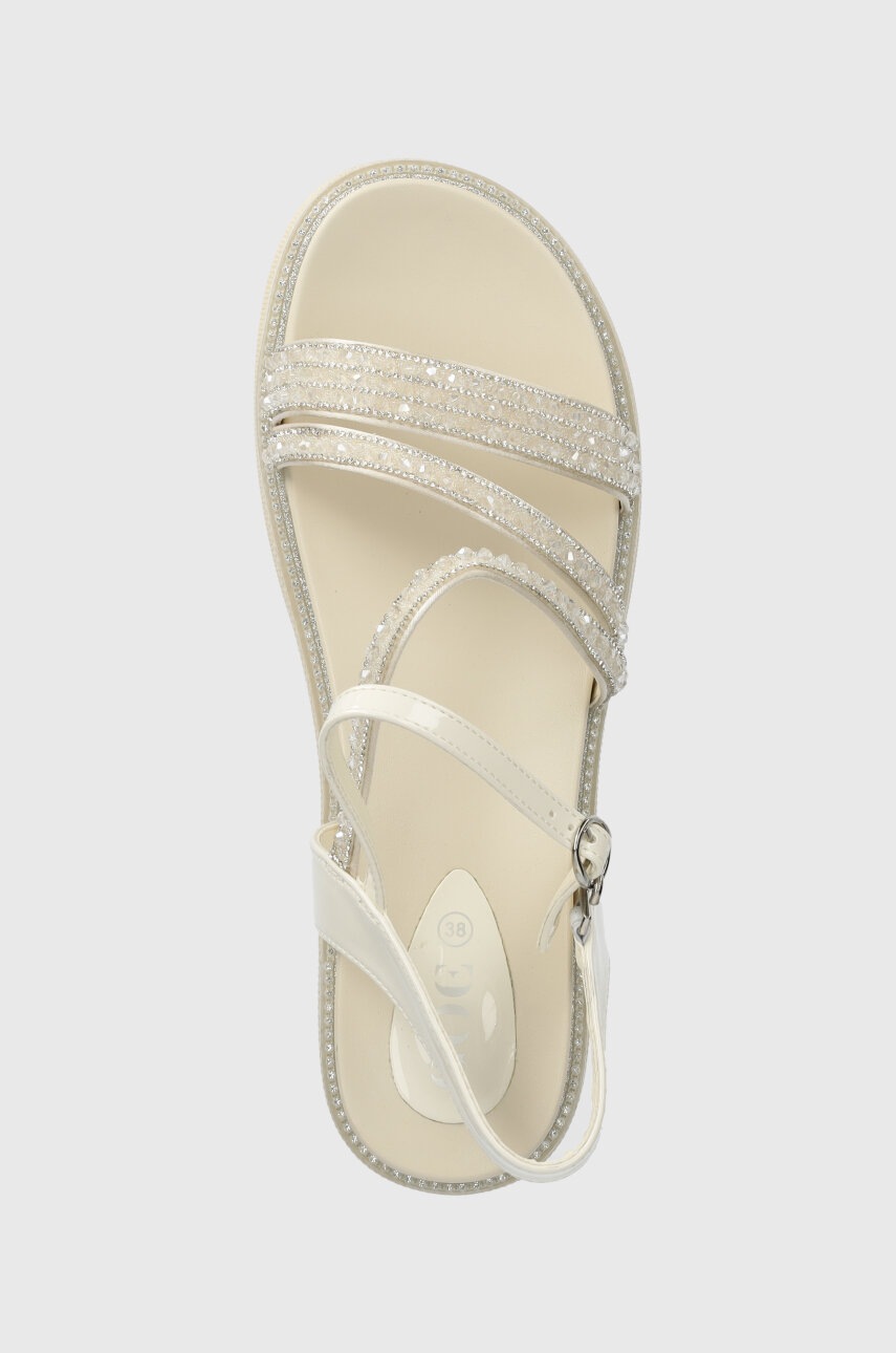 Σανδάλια GOE χρώμα: μπεζ, NN2N4253 φωτογραφία