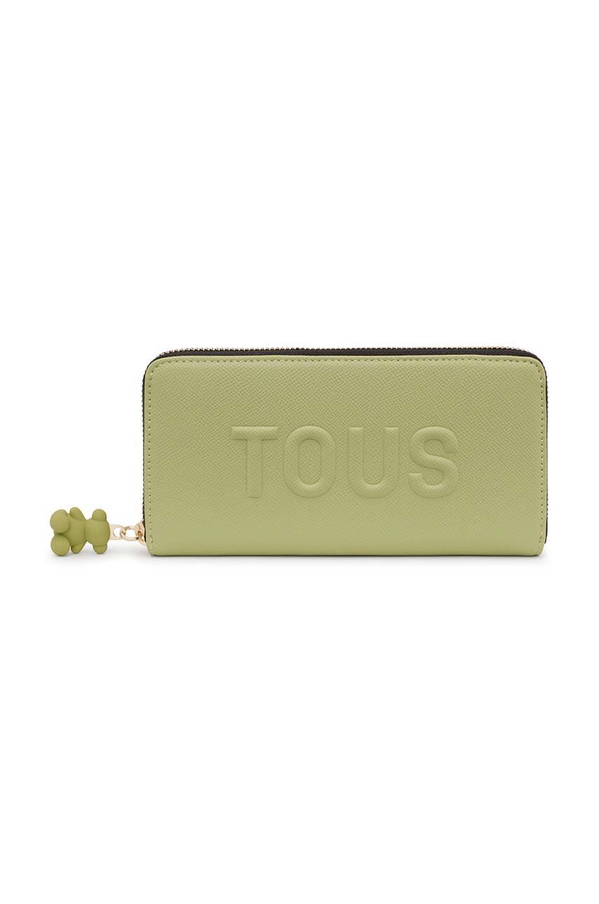 Tous portofel femei, culoarea verde - Shoppu.ro