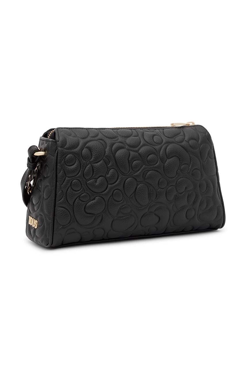 Δερμάτινη τσάντα Tous Greta χρώμα: μαύρο φωτογραφία