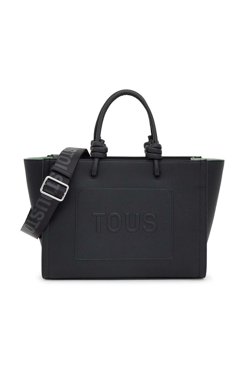 Tous poșetă culoarea negru 2002025651