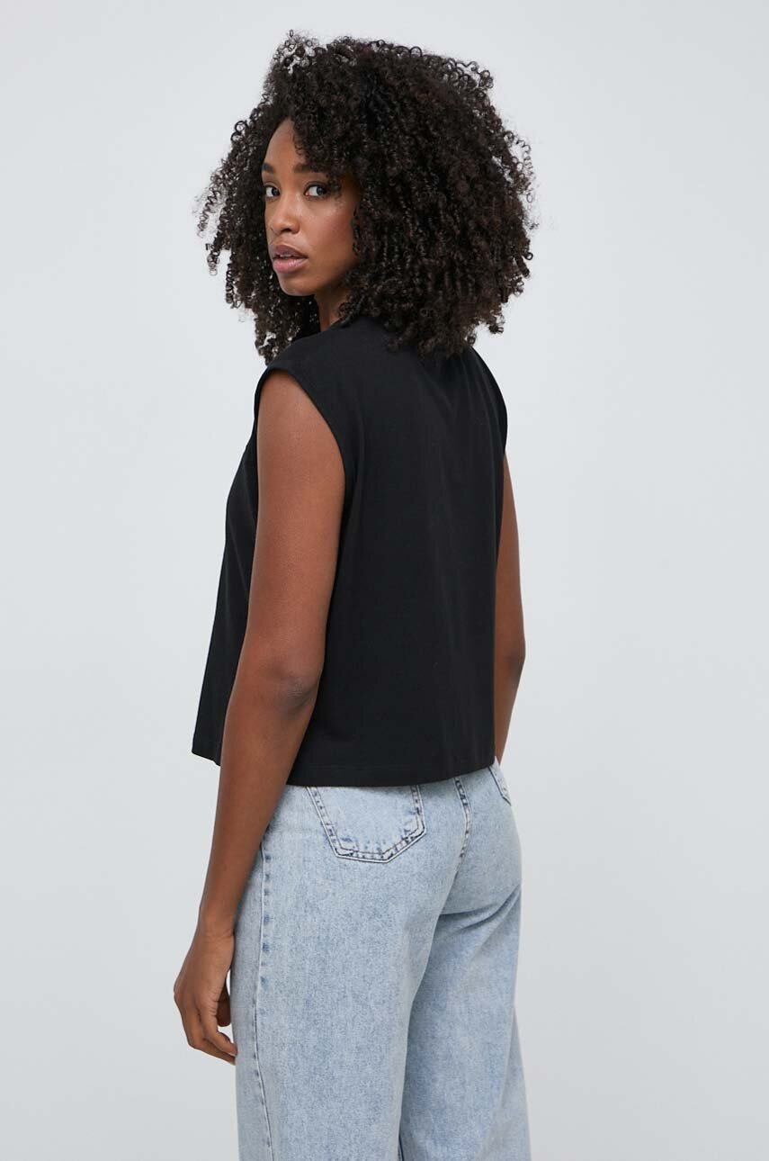 Top Silvian Heach χρώμα: μαύρο φωτογραφία