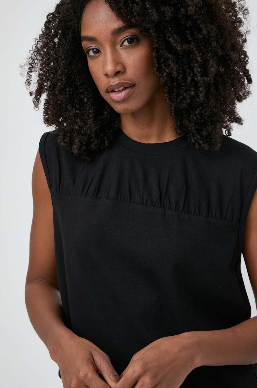 Top Silvian Heach χρώμα: μαύρο φωτογραφία