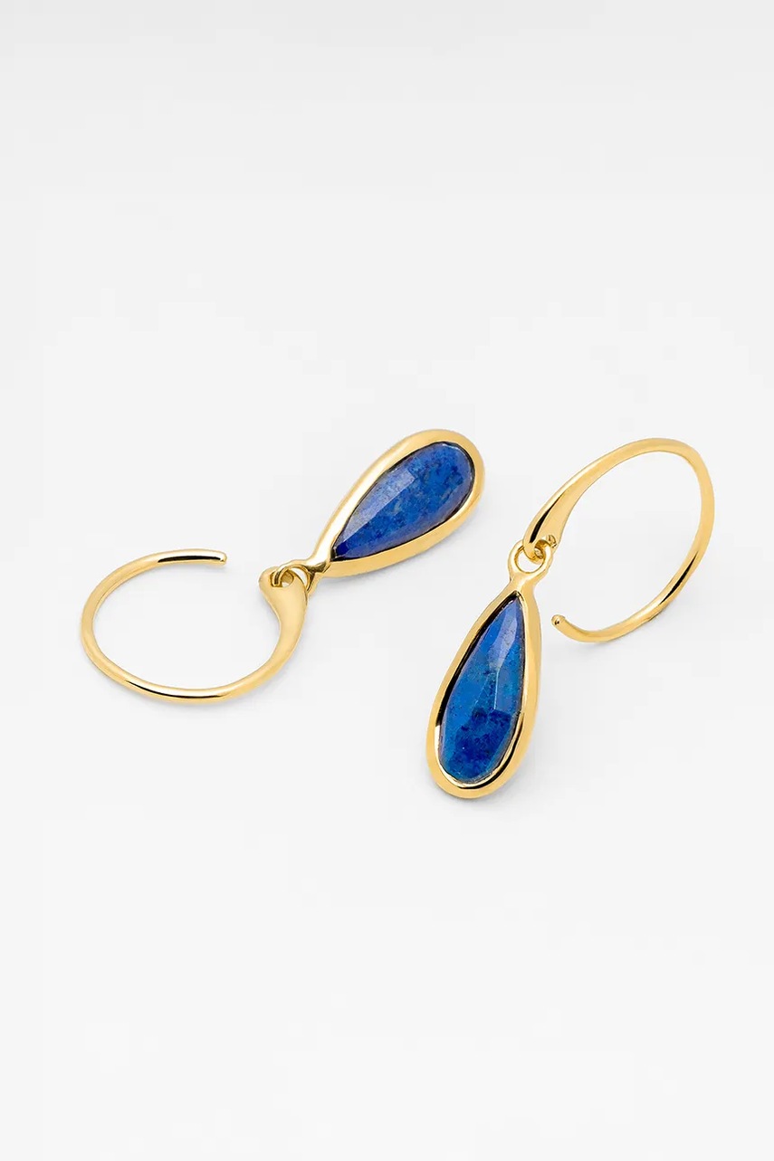 Ασημένια επιχρυσωμένα σκουλαρίκια ANIA KRUK DUO SOPKN0774Z φωτογραφία