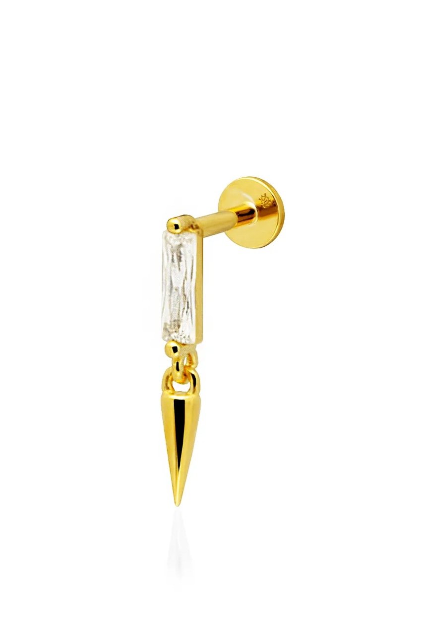 Επιχρυσωμένο ασημένιο σκουλαρίκι ANIA KRUK