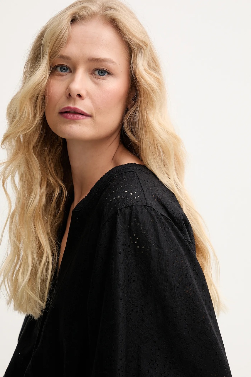 Μπλουζάκι Mos Mosh χρώμα: μαύρο, 169430 φωτογραφία