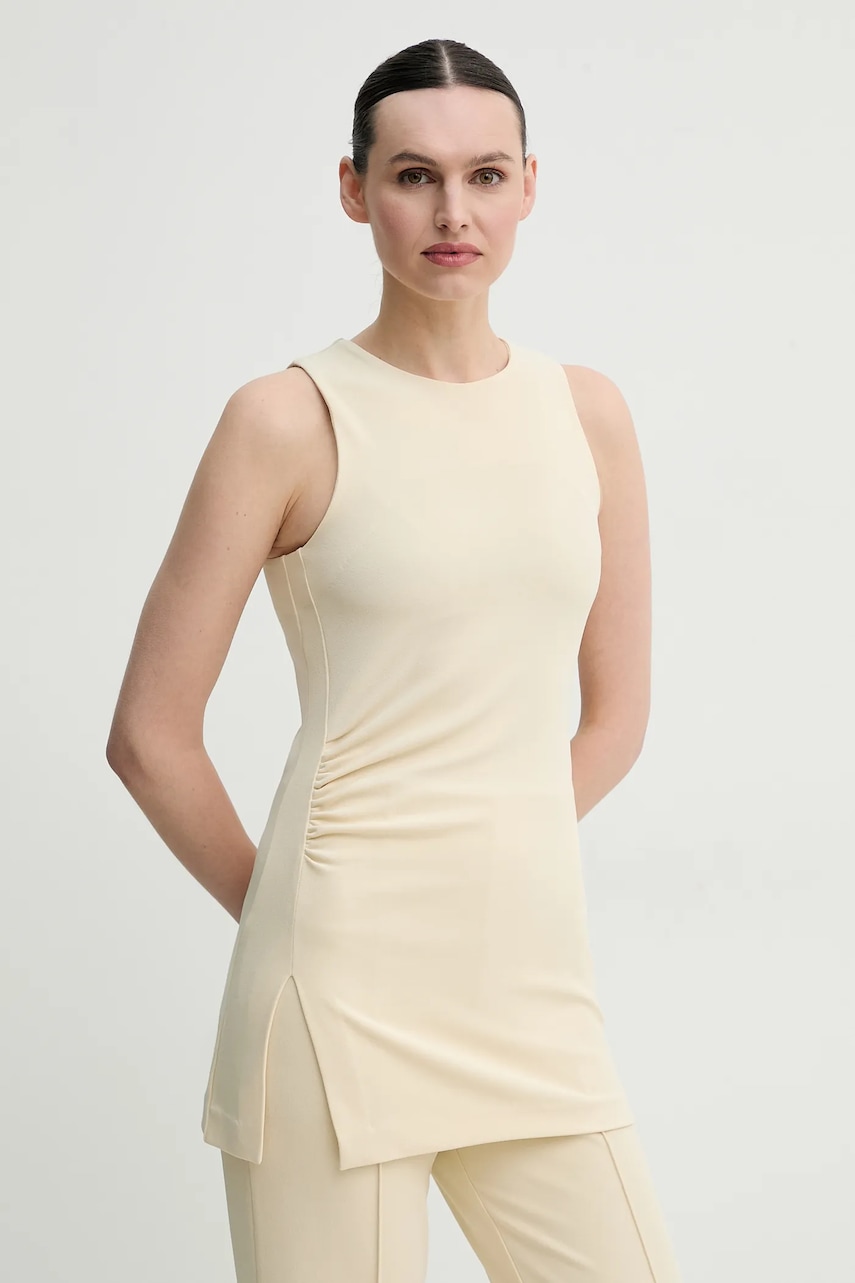 Day Birger et Mikkelsen top Elyna culoarea bej, DAY65243681 Day Birger et Mikkelsen top Elyna culoarea bej, DAY65243681