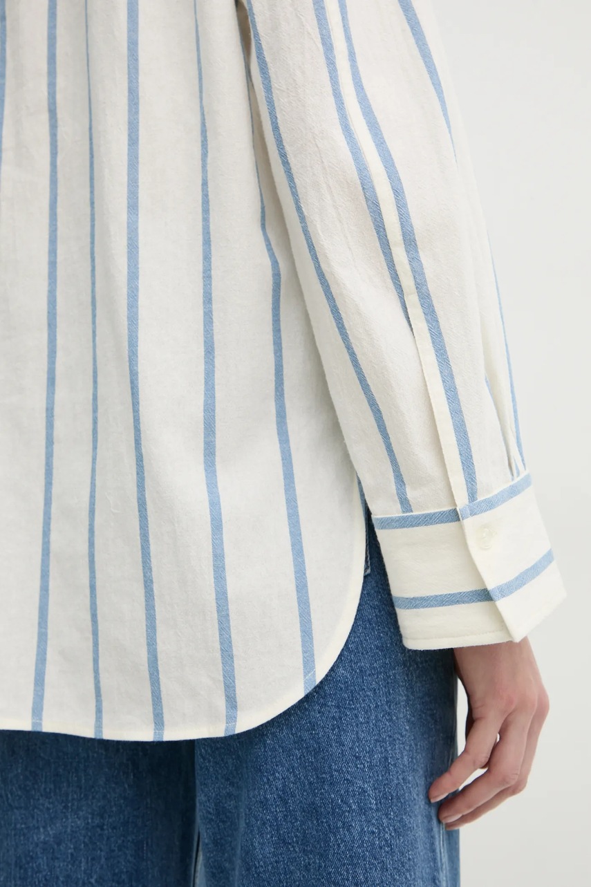 Βαμβακερό πουκάμισο Day Birger et Mikkelsen Romy χρώμα: μπεζ, DAY65243748 φωτογραφία