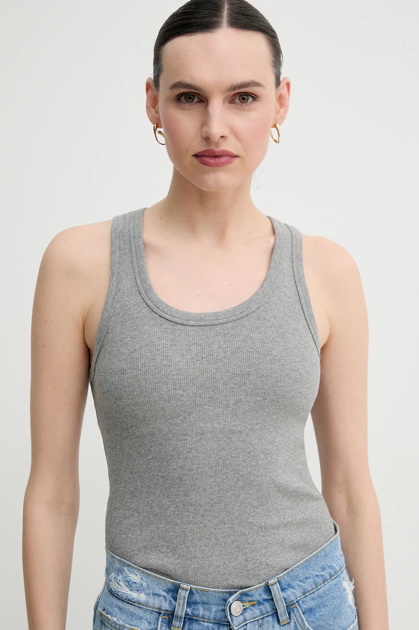 Top Day Birger et Mikkelsen Camilo χρώμα: γκρι, DAY65243790 φωτογραφία