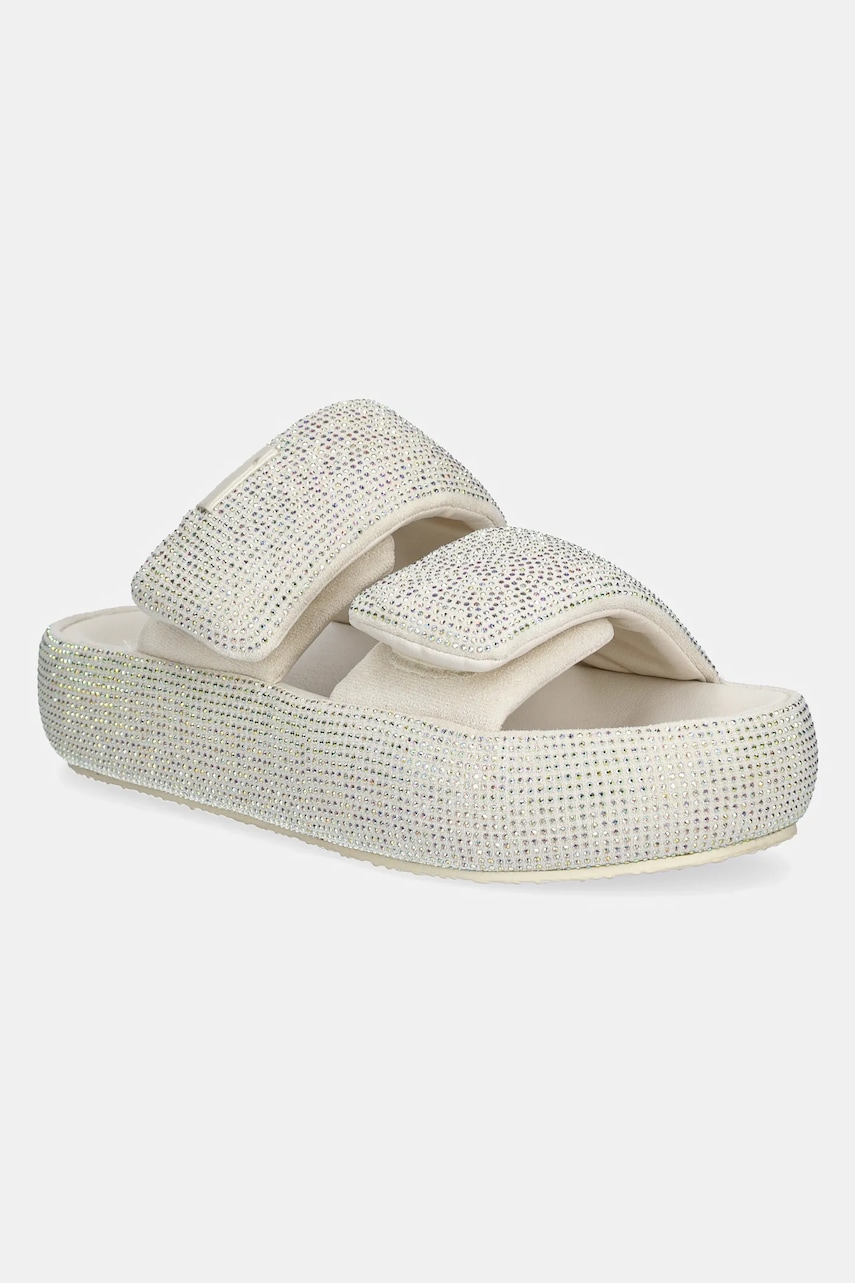 GOE papuci femei, culoarea bej, RR2N4123