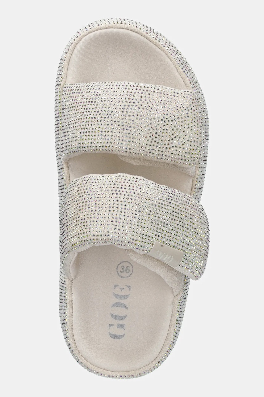 Παντόφλες GOE χρώμα: μπεζ, RR2N4123 φωτογραφία