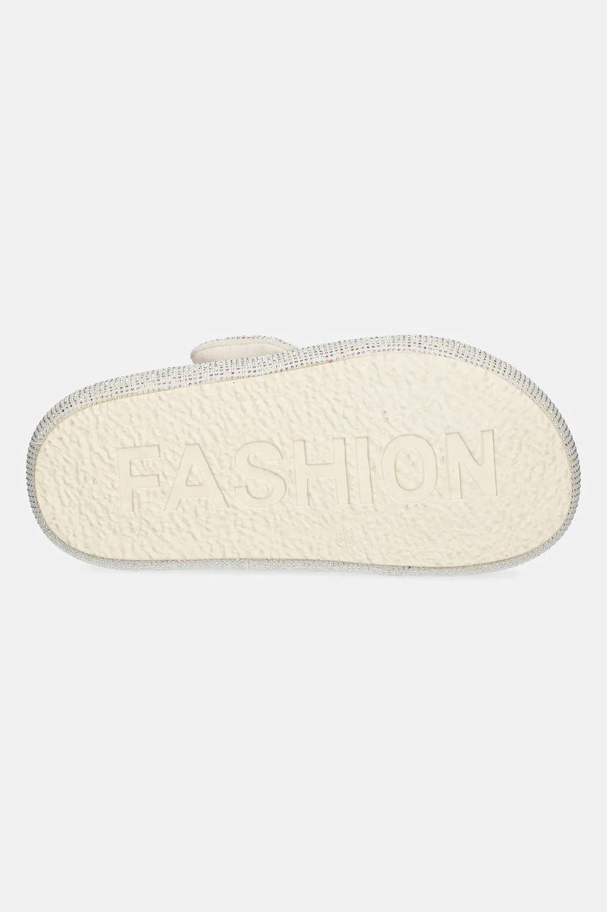 Παντόφλες GOE χρώμα: μπεζ, RR2N4123 φωτογραφία