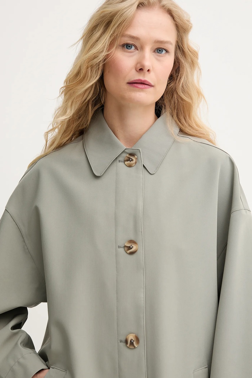 Παλτό Mos Mosh χρώμα: πράσινο, 168420 φωτογραφία