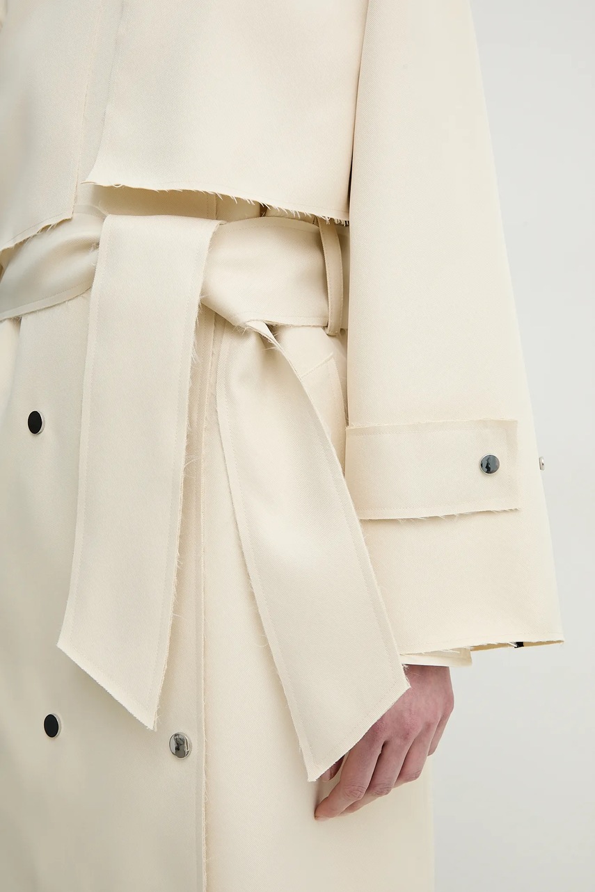 Παλτό Day Birger et Mikkelsen Chapin χρώμα: μπεζ, DAY65243662 φωτογραφία