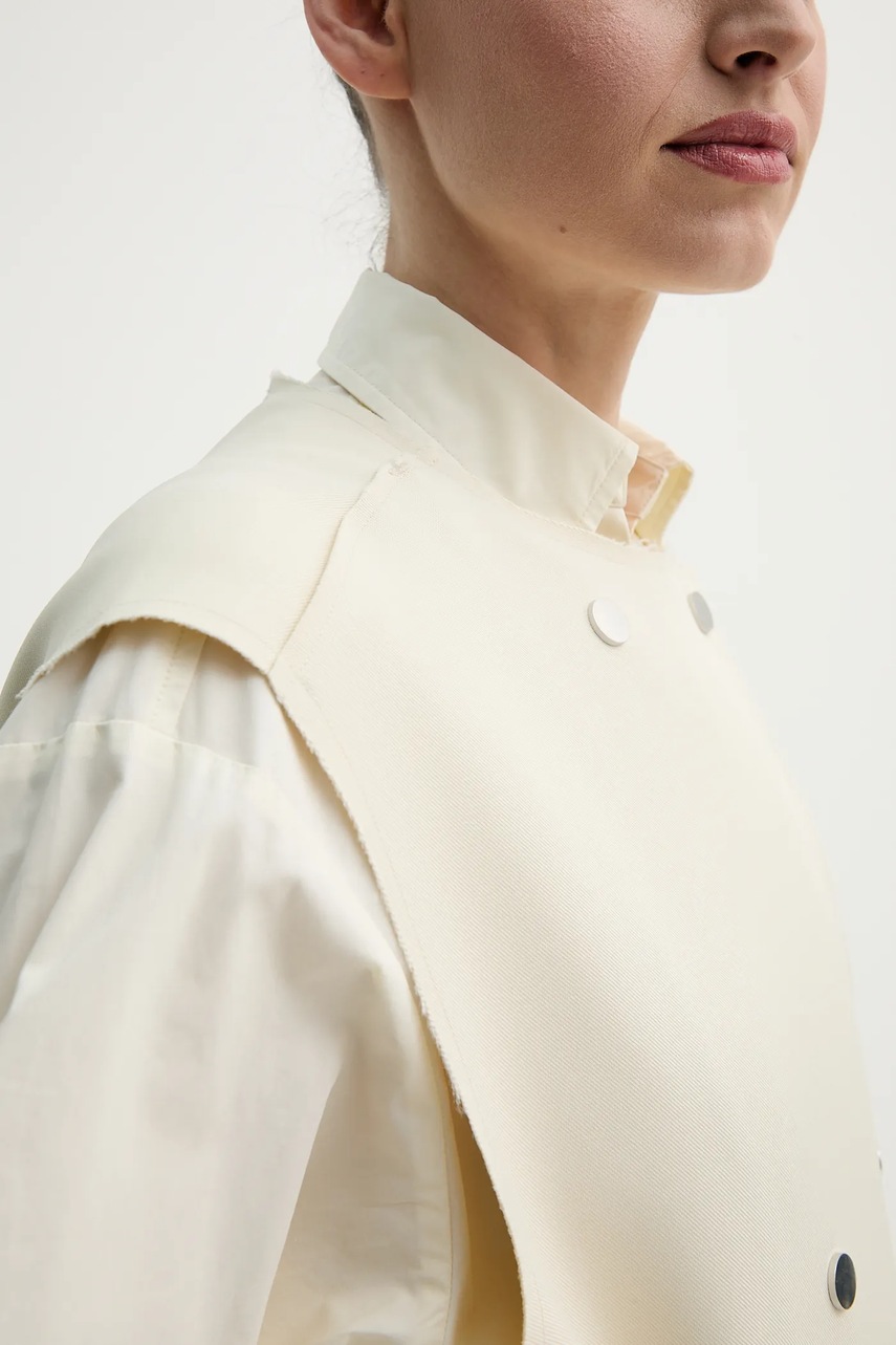 Παλτό Day Birger et Mikkelsen Chapin χρώμα: μπεζ, DAY65243662 φωτογραφία