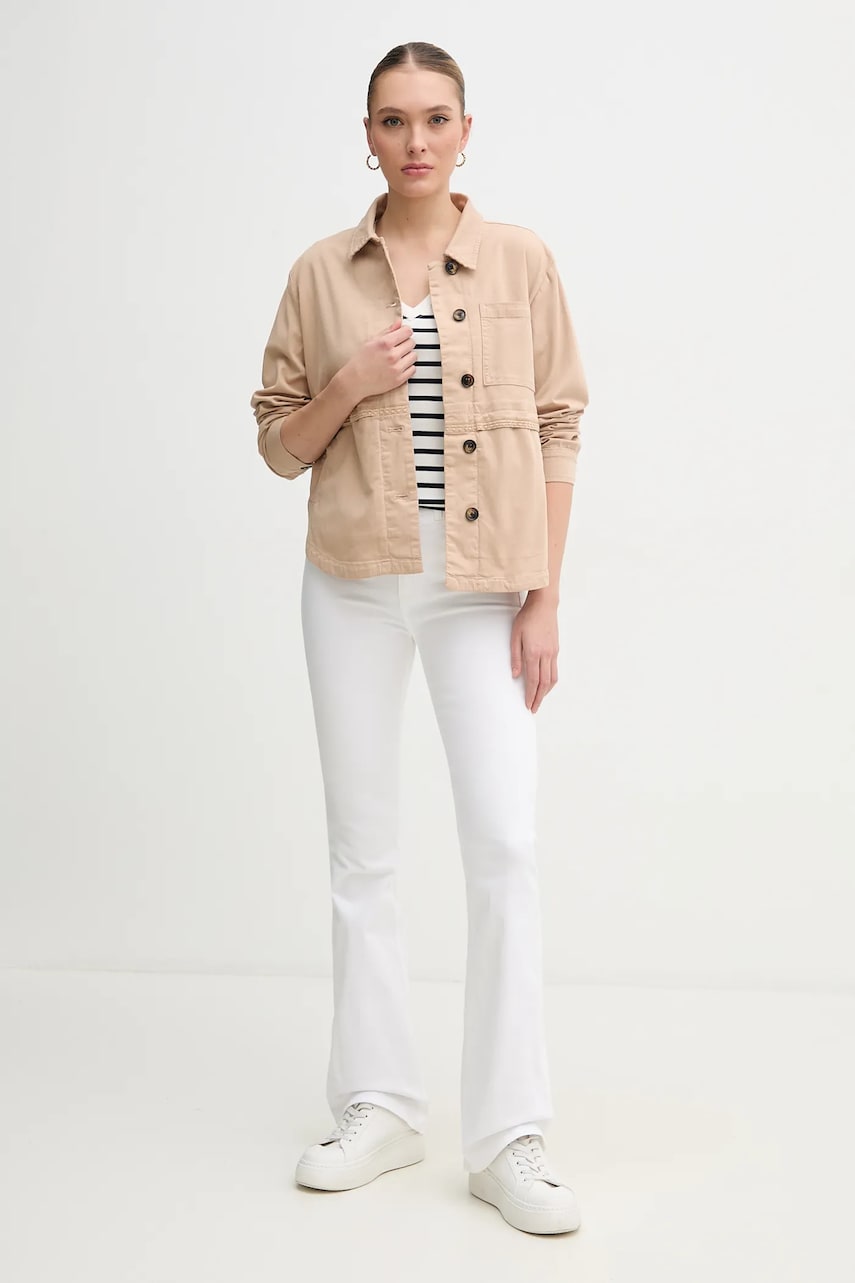 Куртка Mos Mosh цвет бежевый переходная oversize 170170 Куртка Mos Mosh цвет бежевый переходная oversize 170170